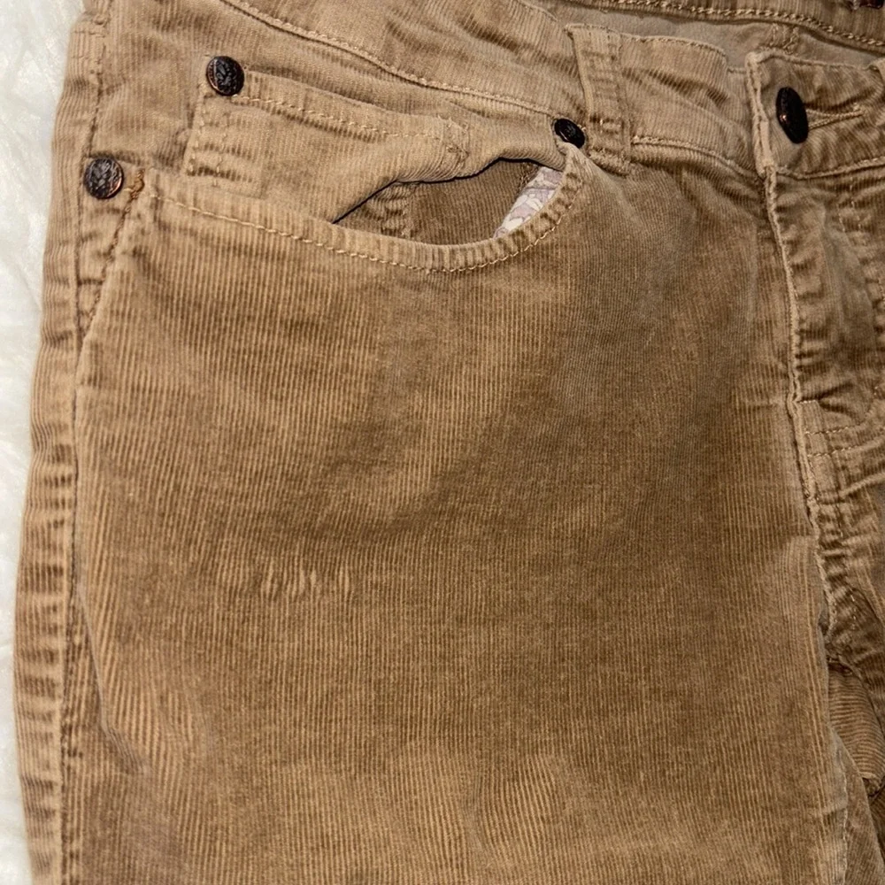 Prana Low-Rise Corduroy Skinny Stretch Pants, Size 2 - Picture 15 of 16